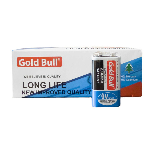 باطری 9 ولت Gold Bull باطری 9 ولت Gold Bull