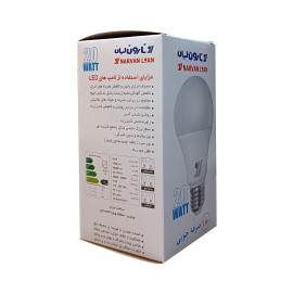 لامپ LED حبابی 20 وات E27 آفتابی نارون لیان
