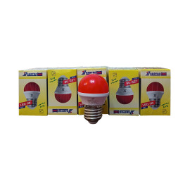 چراغ خواب LED حبابی 1 وات E27 رنگی نارون لیان