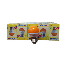 چراغ خواب LED حبابی 1 وات E27 رنگی نارون لیان