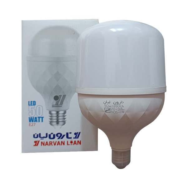 لامپ LED استوانه 50 وات E27 آفتابی نارون لیان لامپ LED استوانه 50 وات E27 آفتابی نارون لیان