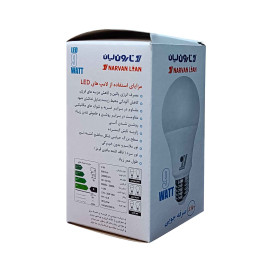 لامپ LED حبابی 9 وات E27 آفتابی نارون لیان
