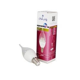 لامپ اشکی 6SMD وات E14 شفاف مهتابی شوان...