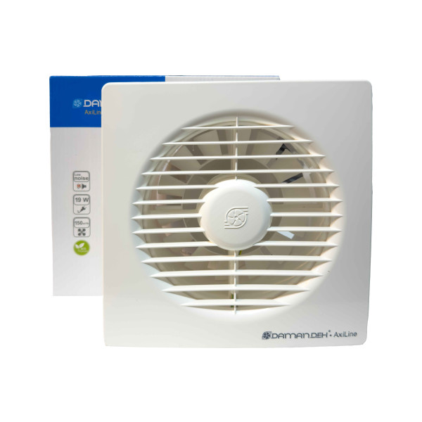 هواکش خانگی 12 سانت دمنده (آکسی لاین IP45) هواکش خانگی 12 سانت دمنده (آکسی لاین IP45)