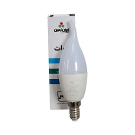 لامپ اشکی 7SMD وات E14 مات مهتابی ایران زمین...