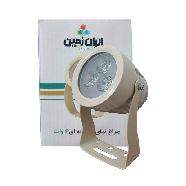 چراغ نما (جت لایت) استوانه ای 6 وات نارنجی ایران زمین