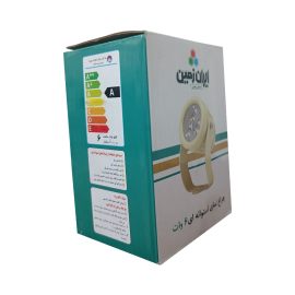 چراغ نما (جت لایت) استوانه ای 6 وات نارنجی ایران زمین
