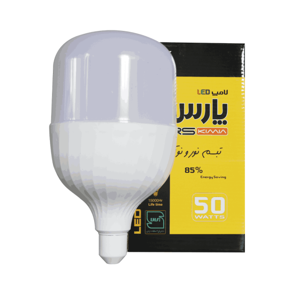 لامپ LED استوانه 50 وات (تابان) E27 آفتابی پارس کیمیا لامپ LED استوانه 50 وات (تابان) E27 آفتابی پارس کیمیا
