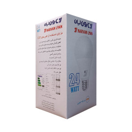 لامپ LED حبابی 24 وات E27 مهتابی نارون لیان لامپ LED حبابی 24 وات E27 مهتابی نارون لیان