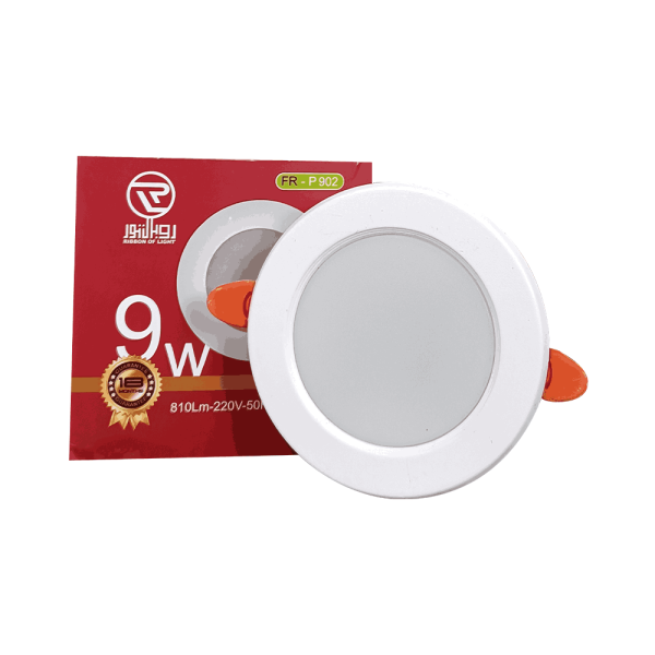 پنل SMD توکار ABS دور سرامیک 9 وات گرد یخی روبان نور پنل SMD توکار ABS دور سرامیک 9 وات گرد یخی روبان نور