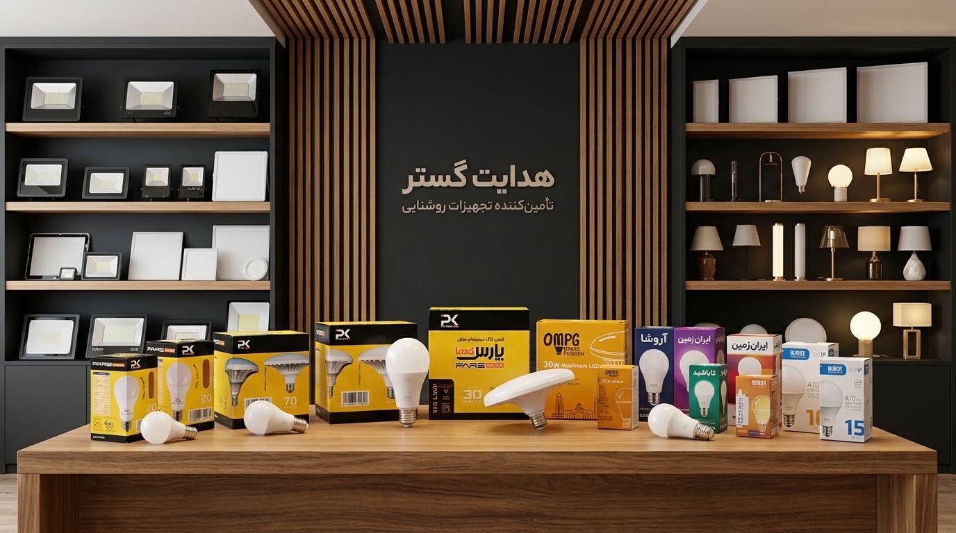 لامپ حبابی، استوانه‌ای یا سفینه‌ای؟ راهنمای انتخاب لامپ برای مغازه و خرید عمده